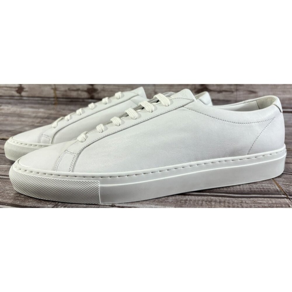 Design Loake Sprint Classic Lace-Up Calf Leather Shoes sz 43 color white New